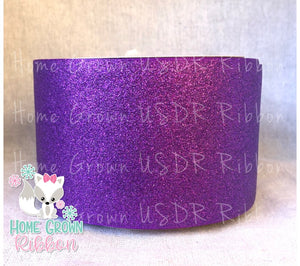Purple Glitter Ribbon