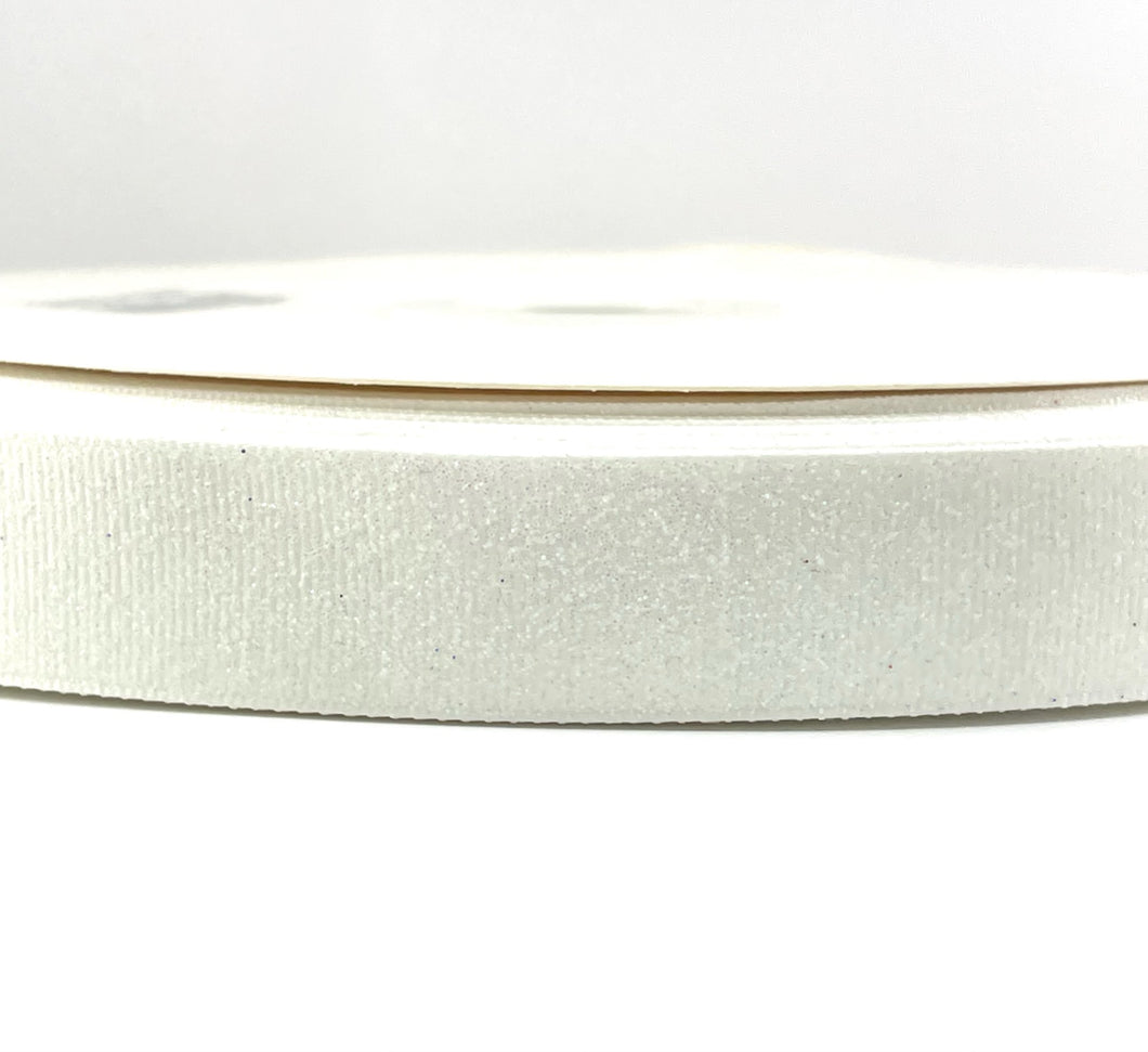 White Glitter Ribbon - 3
