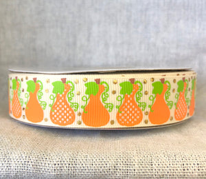 My Gourd I'm Cute Thanksgiving Gourds USDR Ribbon - 7/8 Inch