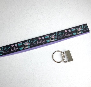 Coffee Before Talkie Key Fob Kit - Multiple Colors Available