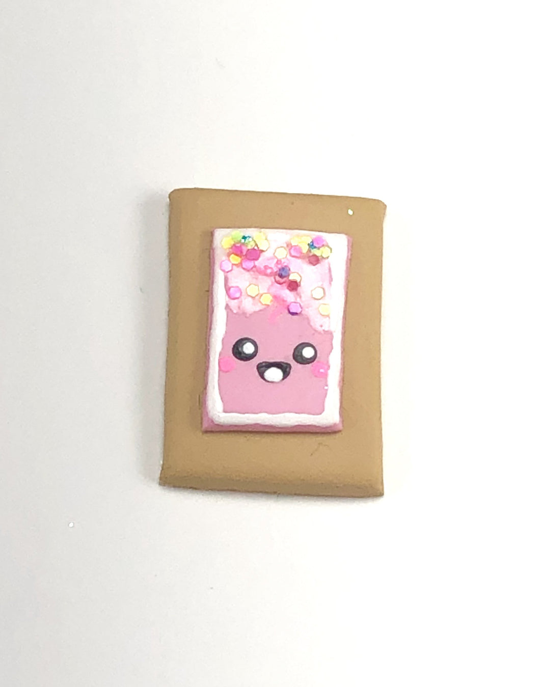 Poptart Clay - Pink - Eyes Opened