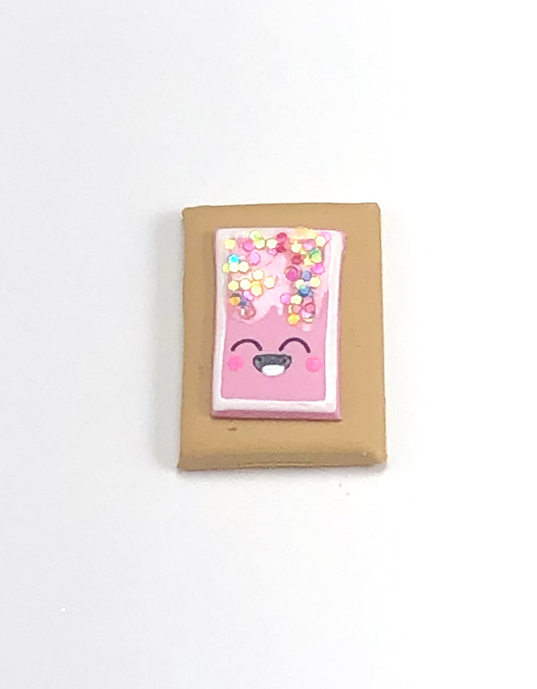 Poptart Clay - Pink - Eyes Closed