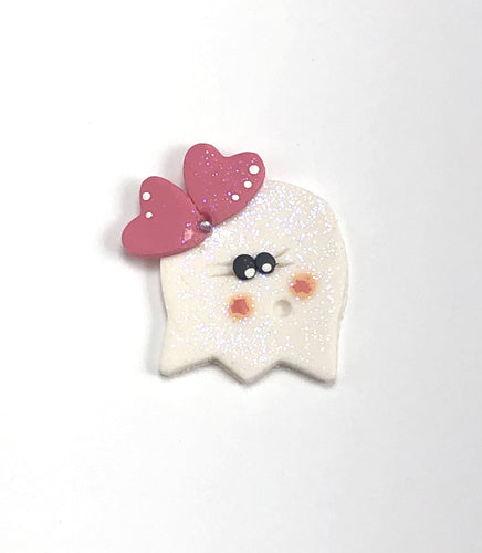 Ghost with Bow Clay