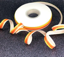 Load image into Gallery viewer, Candy Corn Ombre Halloween USDR Glitter Ribbon