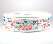 Load image into Gallery viewer, Boo Sheet Ghosts USDR Halloween Ribbon - 1.5 Inch