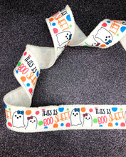 Load image into Gallery viewer, Boo Sheet Ghosts USDR Halloween Ribbon - 1.5 Inch