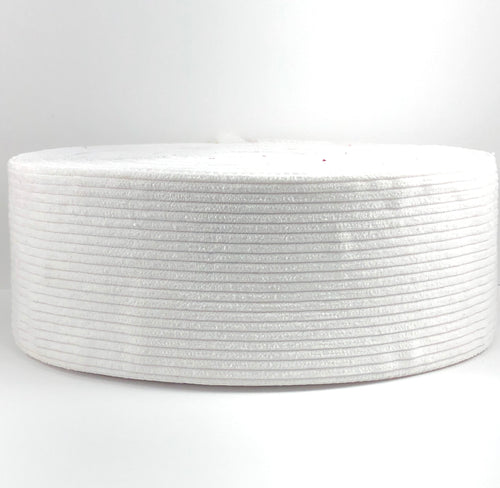 White Corduroy Ribbon - 3 Inch