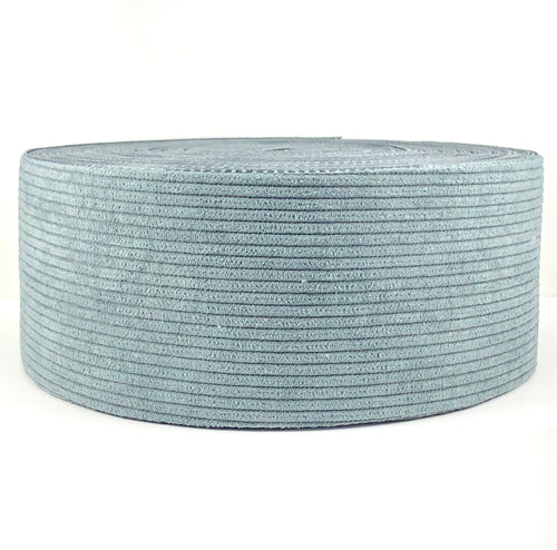 Blue Gray Corduroy Ribbon - 3 Inch