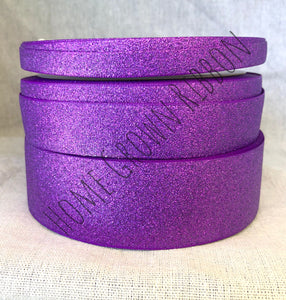 Purple Glitter Ribbon