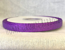 Load image into Gallery viewer, Purple Glitter Ribbon