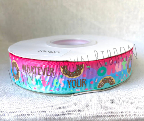 Whatever Sprinkles Your Donut - 7/8 Inch - Ombre - USDR